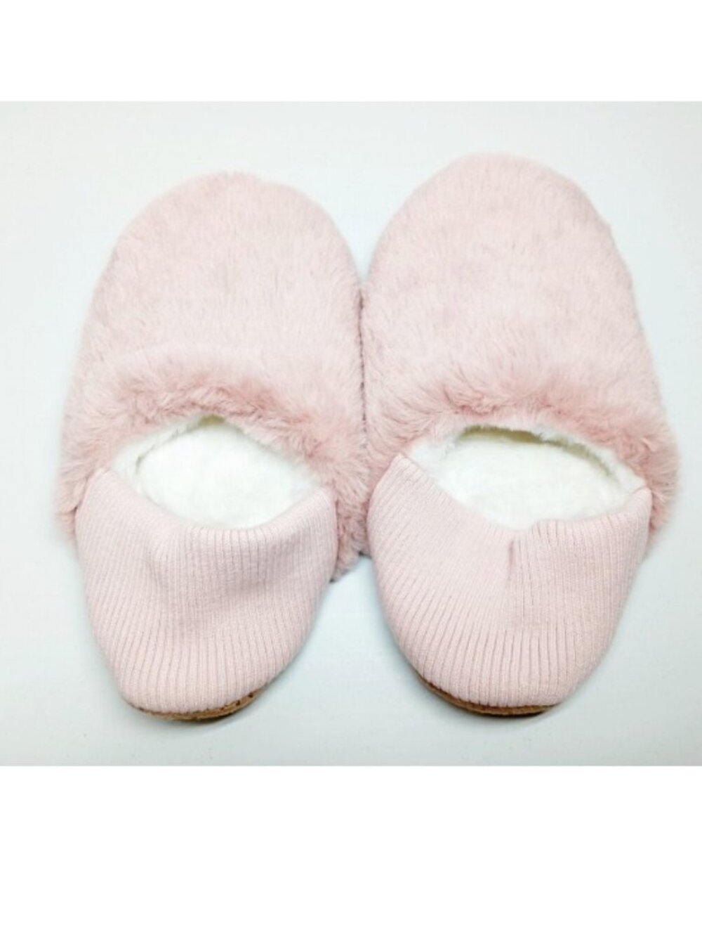 2 Old Navy fluffy slippers + Silky pink eye mask, ALL NEW - Picture 7 of 9